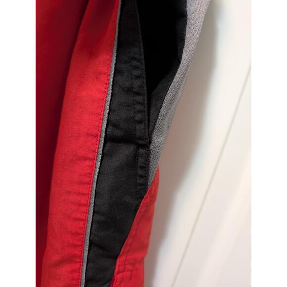 Mens Nike Swim Trunks Red Black Mesh Lined Board Shorts Size L - Picture 3 of 7